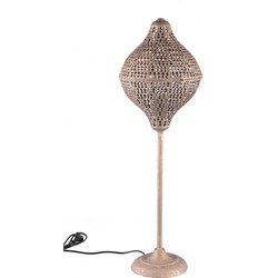 PTMD Jolene Copper metal floorlamp lemon shape