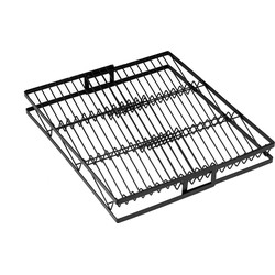 XIVADA Kruidenrek Esta - Uitschuifbaar - Metaal - 20-39 cm - Zwart