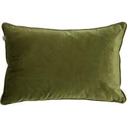 Dutch Decor FINN - Kussenhoes velvet 40x60 cm Chive - groen - Dutch Decor