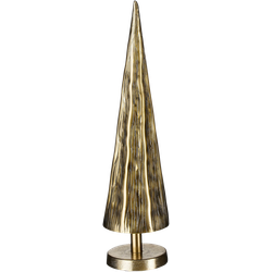 Mica Decorations Cezar Decoratie Kerstboom - H45 x Ø12 cm - Aluminium - Goud