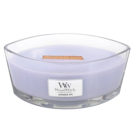 Woodwick HearthWick Flame Ellipse Lavender Spa - 