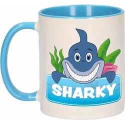 Dieren mok /haaien beker Sharky 300 ml - Bekers