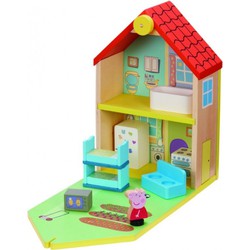 Peppa Pig Peppa Pig Wooden Family Home (With Figures & Accessories)