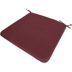 Zitje universeel 40 x 40 x 5 met rits Panama bordeaux (4 stuks)