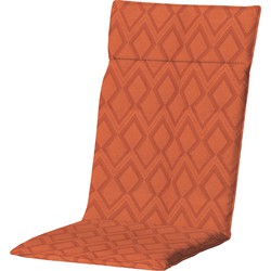 Madison - Hoge rug - Graphic terra - 120x50 - Bruin