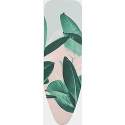 Strijkplankhoes B, 124x38 cm, 8 mm foam - Tropical Leaves