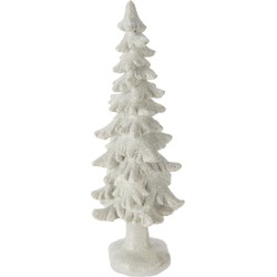 Xmas Tree 10X24 cm Wit Clr