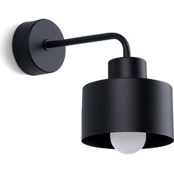 Wandlamp modern savara zwart