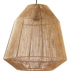 Light & Living - hanglamp - Malva - naturel - jute - Ø 50cm - E27 - 2966983