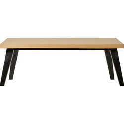 Salontafel Eikenfineer Visgraat - 120x60x42cm - Amora