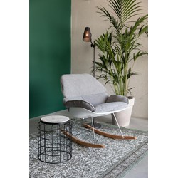 Bijzettafel Rond Ø36cm - Terrazzo & Ijzer - Tafel Trad