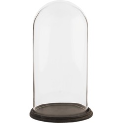 Clayre & Eef Stolp  Ø 23x39 cm Glas Rond Glazen Stolp