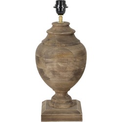 Light&living Lampvoet vierkant Ø20x45 cm MILAZZO hout weather barn