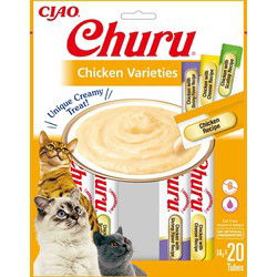 INABA CHURU MULTIPACK CHICKEN 20X14 GR