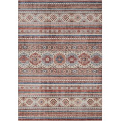 Vercai Rugs Fenix Collectie - Laagpolig Vloerkleed - Modern Tapijt met Vintage Ontwerp - Chenille - 160x230 cm