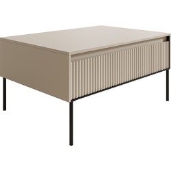 Meubella Salontafel Timoteo - Beige - 100 cm