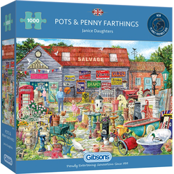 Gibsons Gibsons Pots & Penny Farthings (1000)