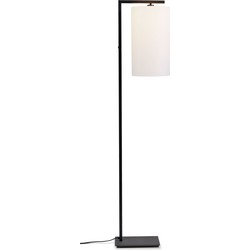 Vloerlamp Boston - Zwart/Wit - 30x25x160cm
