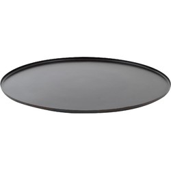 PTMD Cars Dienblad Rond Antiek - Ø50 cm - Ijzer - Zwart