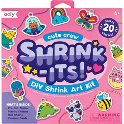 Ooly Ooly - Shrink-Its! D.I.Y. Shrink Art Kit - Cute Crew
