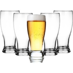 Glasmark Bierglazen - 6x - fluitje - 500 ml - glas - speciaal bier - Bierglazen