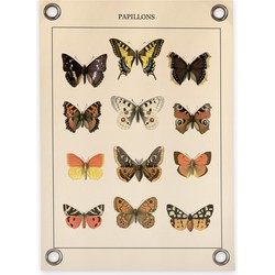 Tuinposter vlinders (70x100cm)