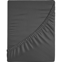 Ten Cate Premium Katoensatijnen Hoeslaken 180x200 - Antraciet