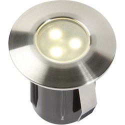 Garden lights birch inbouwspot 12 v 10 lm 0.5 w 3000 k