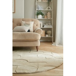 Rond Wollen vloerkleed - Gigi Naturel / Beige