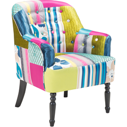 Beliani MANDAL - Fauteuil-Multicolor-Polyester