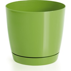 Prosperplast plantenpot - kunststof - kiwi groen - D13,5 x H12,5 cm - Plantenpotten