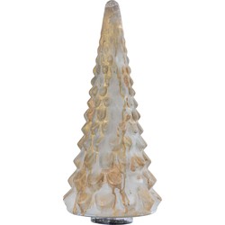 PTMD Deco Object Ozain - 20x20x46 cm - Glas - Creme