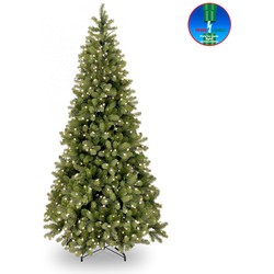 Poly Bayberry Slim kunstkerstboom Hinged 183 cm met 350 LED Power Connect