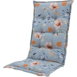 Kussen hoog ca. 123x50 cm Florina blue (4 stuks)