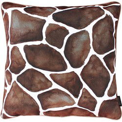 Velvet Giraffe Print | 45 x 45 cm | Kussenhoes | Velvet/Polyester