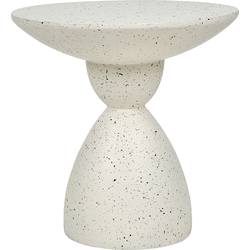CAFFI - Bijzettafel - Gebroken wit - Lichtbeton