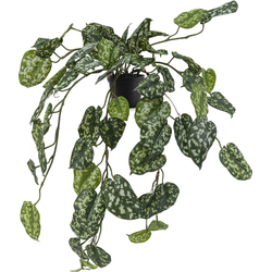 Hoyz Greenery - Kunst hangplant Scindapsus 70 cm