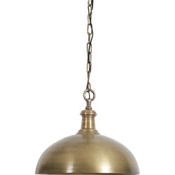 Light&living Hanglamp Ø50x41 cm DEMI ruw oud brons