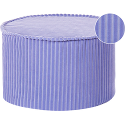 Beliani ZIKRIA - Poef-Paars-Fluweel