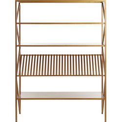 Light&living Kast open 120x40x160 cm EZRA antiek brons