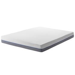 GLEE  - Traagschuimmatras - Grijs - 180 x 200 cm - Polyester
