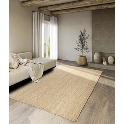 Villeroy & Boch - Jute vloerkleed - Rosalie - Naturel / Goud - 200 X 290 CM