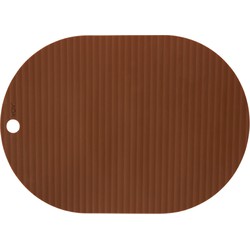 Oyoy placemat Ribbo bruin - 2 stuks