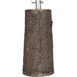 Clayre & Eef Kerstboom Standaard Boom Ø 23x52 cm Bruin Keramisch materiaal