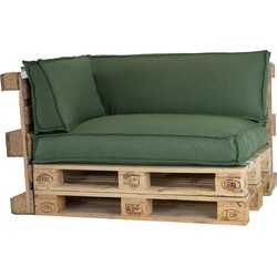 2L Home & Garden Palletkussenset Metro Lounge Olijf - 3 delige set