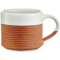 Nkuku Mali Ribbed Coffee Mug - S2