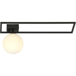 Minimalistische plafondlamp Sorrentino Zwart