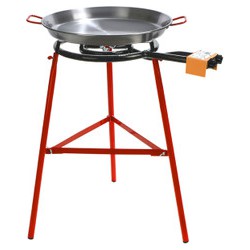 Garcima COMPLETE SET paella brander 40cm met standaard & paella pan 50cm - Tabarca