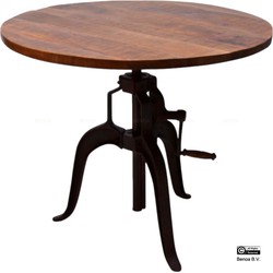 Benoa Crank Dining / Bar Table 75 cm