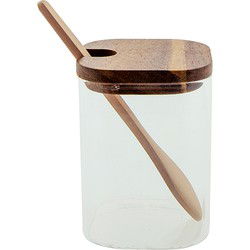 Clayre & Eef Voorraadpot Glas